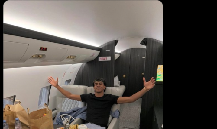 Tak Lamine Yamal WRACAŁ do Hiszpanii po gali Laureus Awards xD